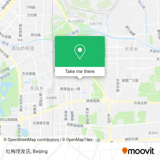 红梅理发店 map
