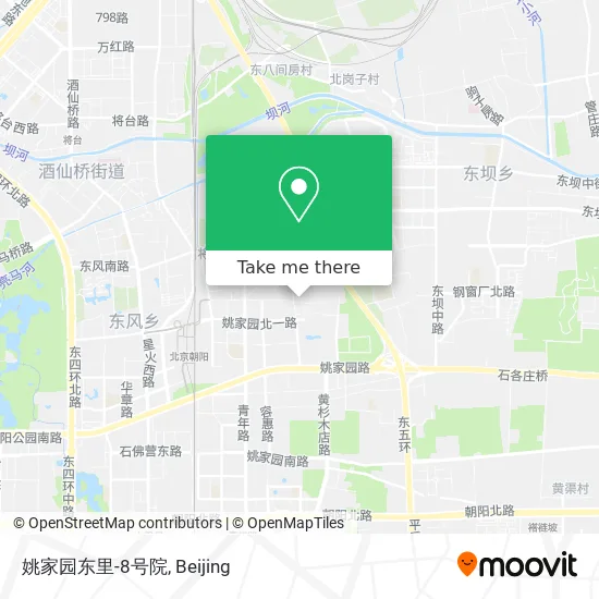 姚家园东里-8号院 map