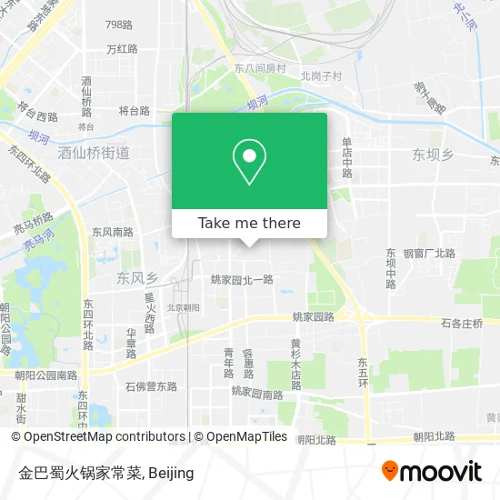 金巴蜀火锅家常菜 map