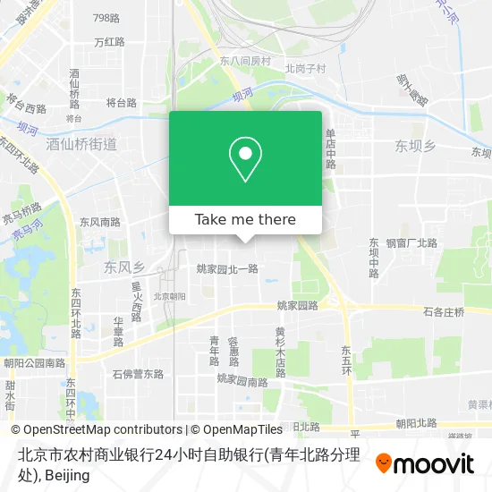 北京市农村商业银行24小时自助银行(青年北路分理处) map