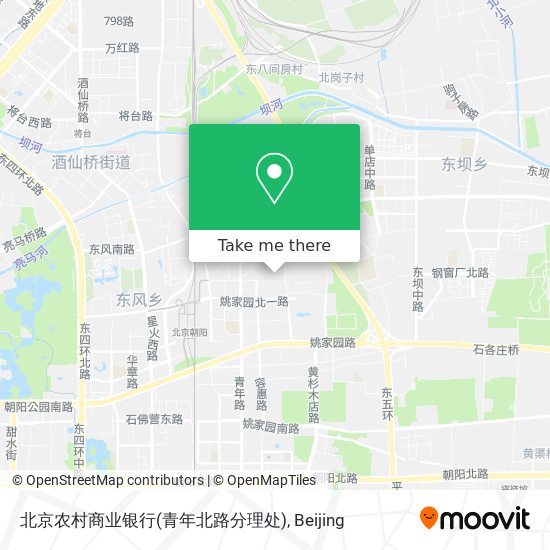 北京农村商业银行(青年北路分理处) map