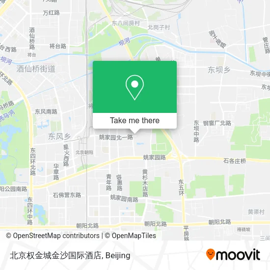北京权金城金沙国际酒店 map