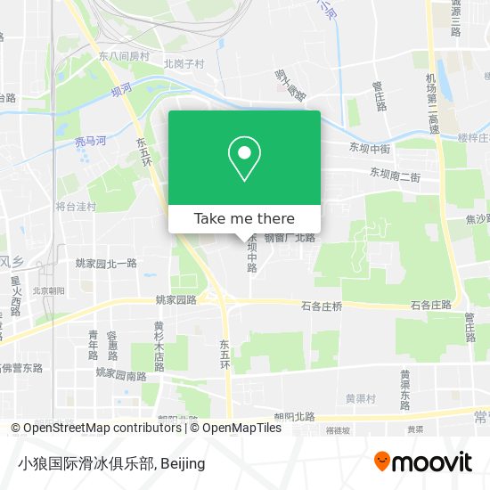 小狼国际滑冰俱乐部 map