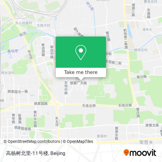 高杨树北里-11号楼 map