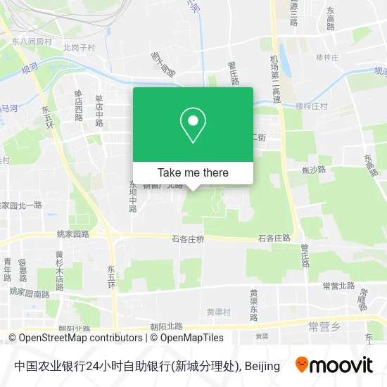 中国农业银行24小时自助银行(新城分理处) map