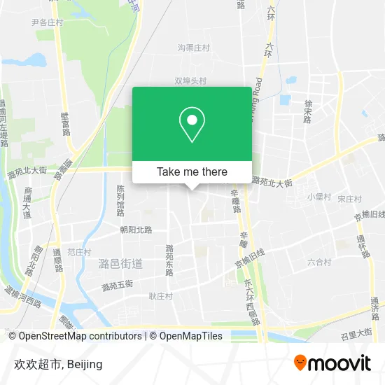 欢欢超市 map