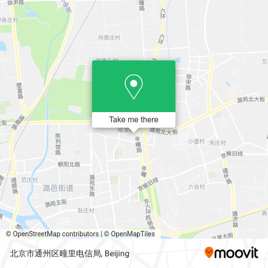 北京市通州区疃里电信局 map