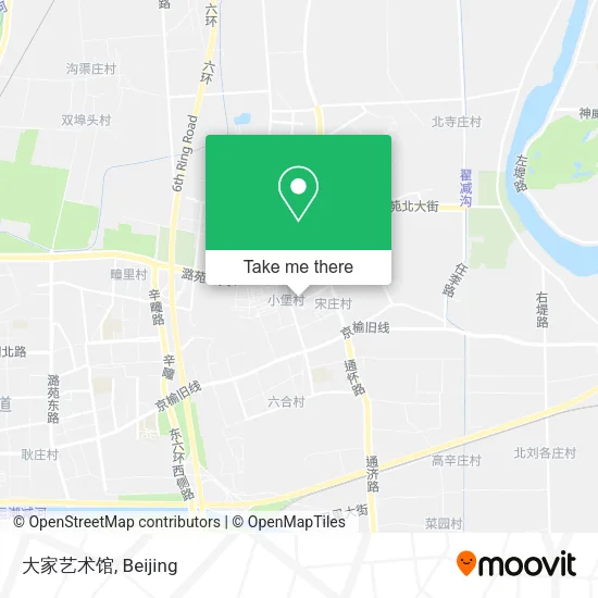 大家艺术馆 map