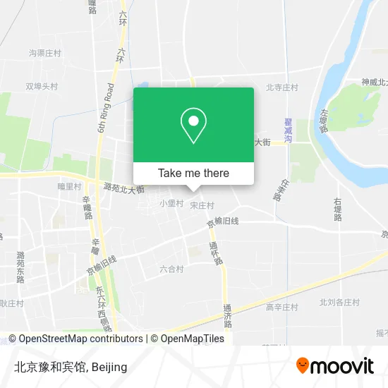 北京豫和宾馆 map