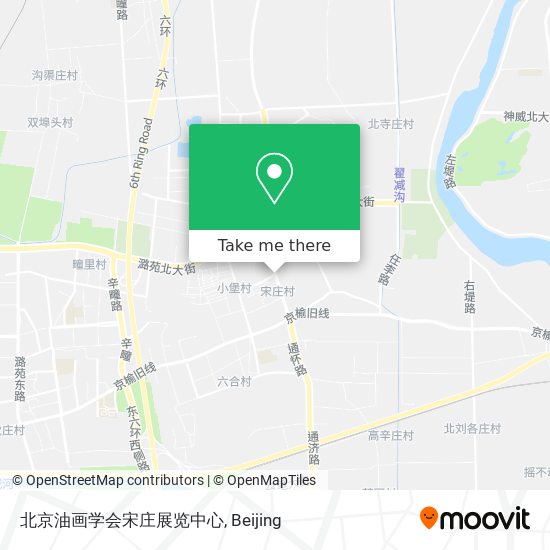 北京油画学会宋庄展览中心 map
