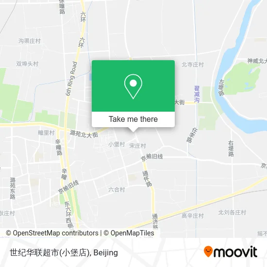 世纪华联超市(小堡店) map
