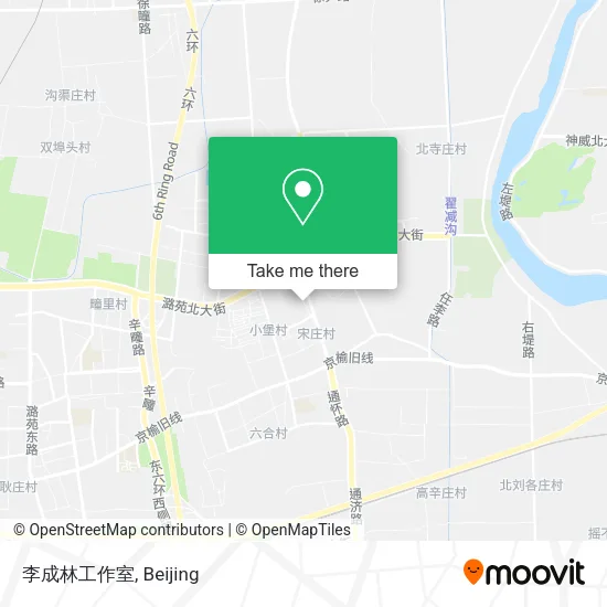 李成林工作室 map