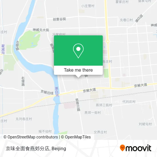 京味全面食燕郊分店 map