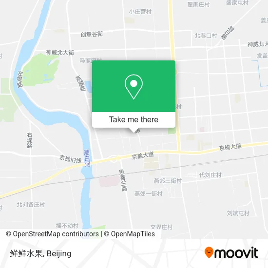 鲜鲜水果 map