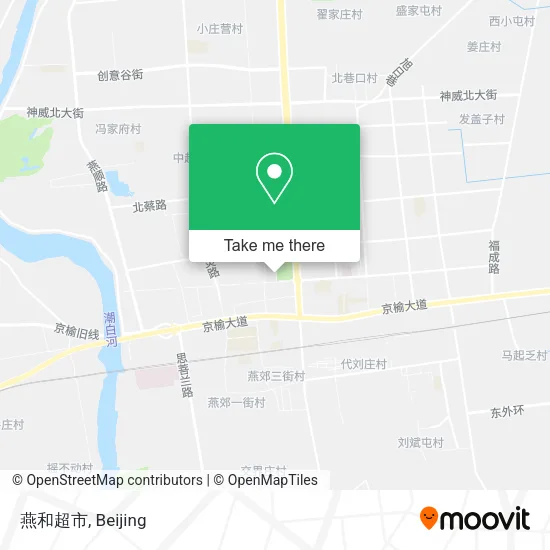燕和超市 map
