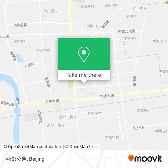 燕郊公园 map