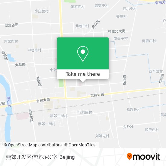 燕郊开发区信访办公室 map