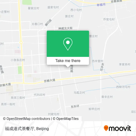 福成港式茶餐厅 map