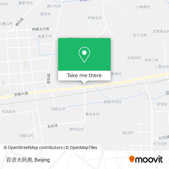 百济大药房 map