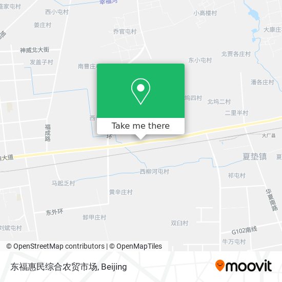 东福惠民综合农贸市场 map
