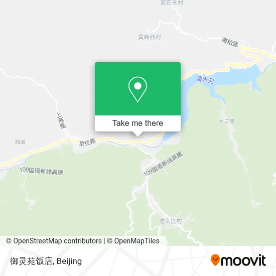 御灵苑饭店 map