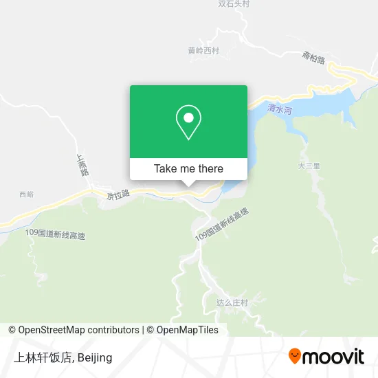 上林轩饭店 map