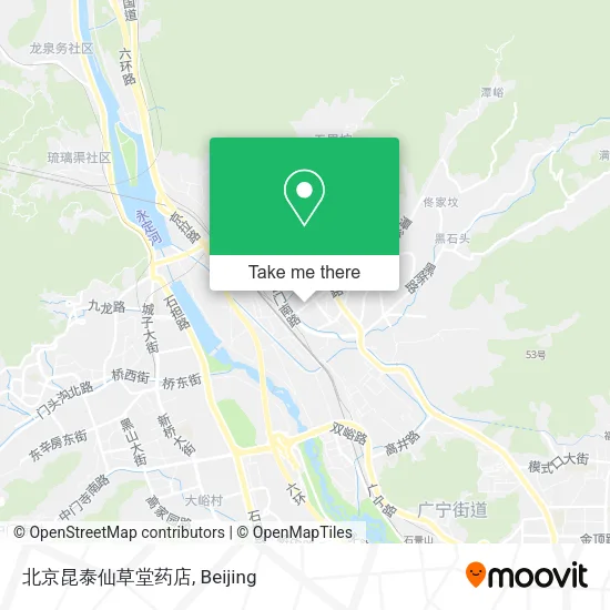 北京昆泰仙草堂药店 map