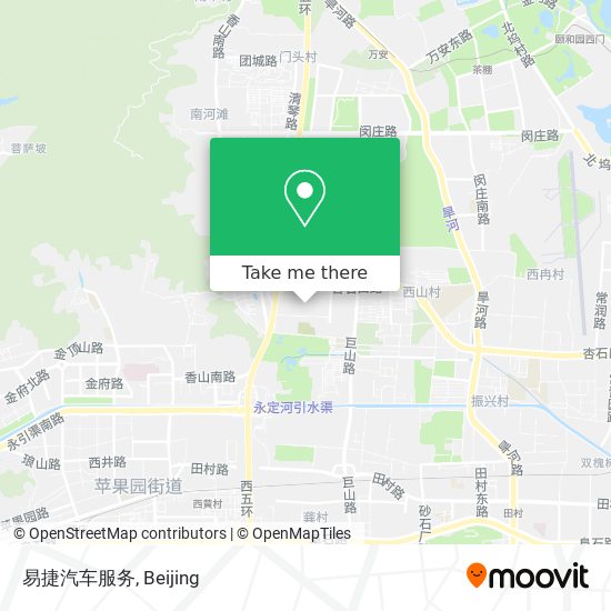 易捷汽车服务 map