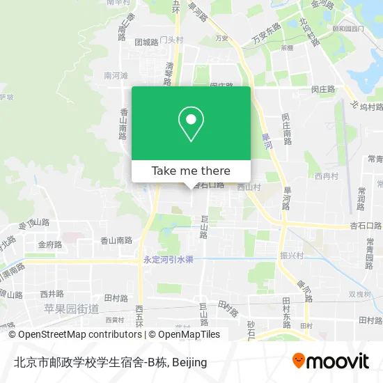 北京市邮政学校学生宿舍-B栋 map