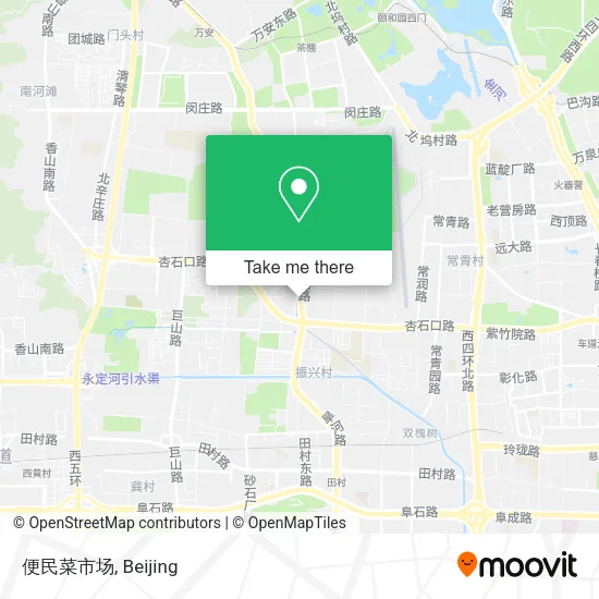 便民菜市场 map