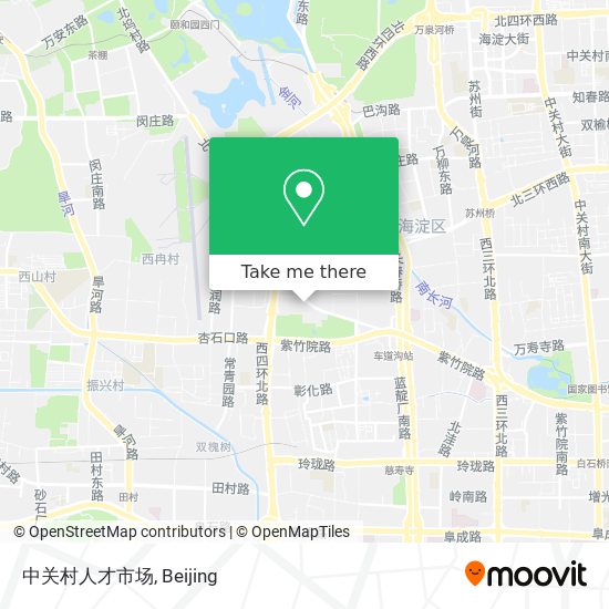 中关村人才市场 map