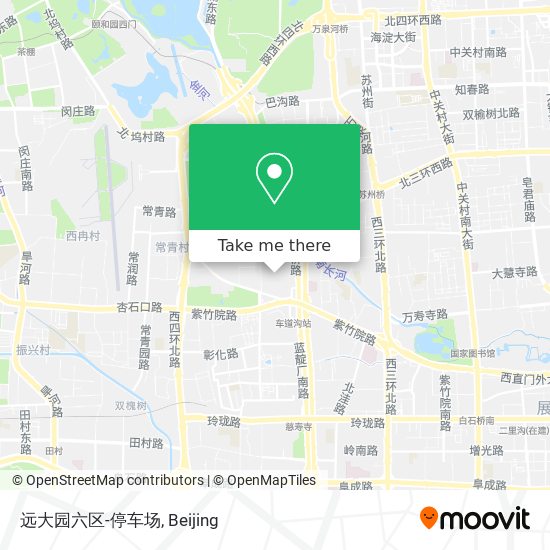 远大园六区-停车场 map