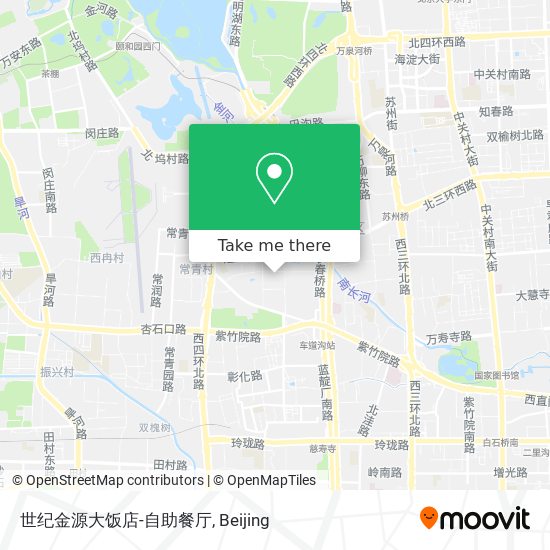 世纪金源大饭店-自助餐厅 map