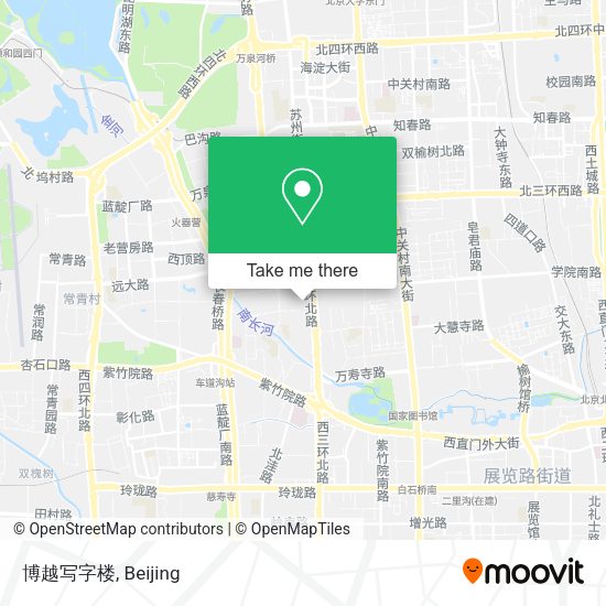 博越写字楼 map