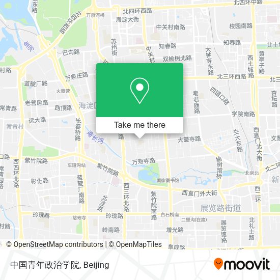 中国青年政治学院 map