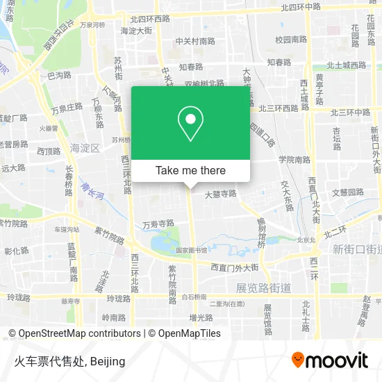 火车票代售处 map