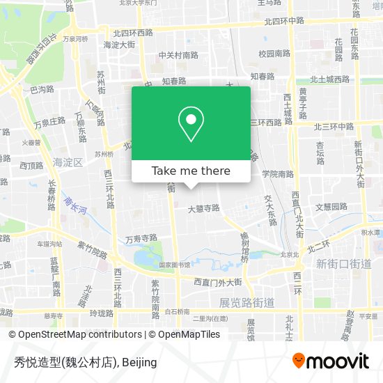 秀悦造型(魏公村店) map