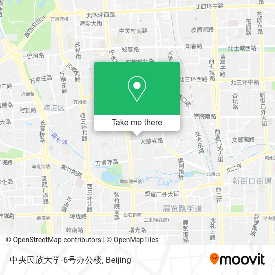 中央民族大学-6号办公楼 map