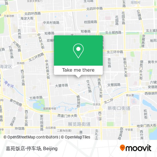 嘉苑饭店-停车场 map