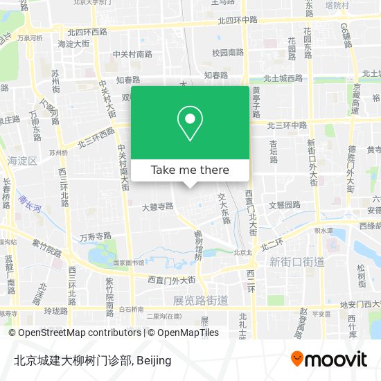 北京城建大柳树门诊部 map