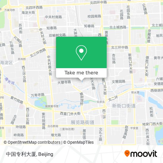 中国专利大厦 map