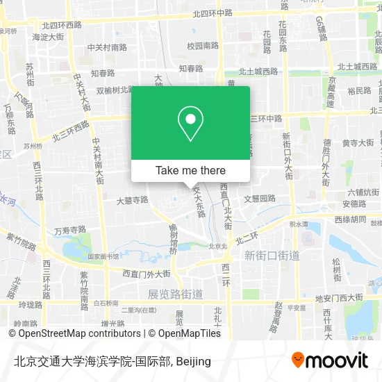 北京交通大学海滨学院-国际部 map