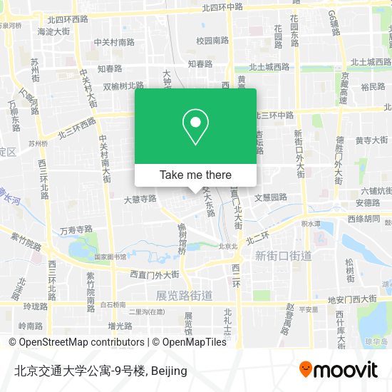 北京交通大学公寓-9号楼 map