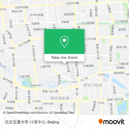北京交通大学-计算中心 map