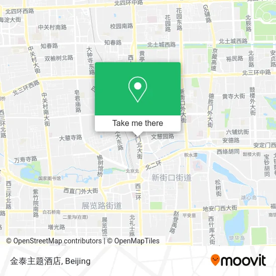 金泰主题酒店 map