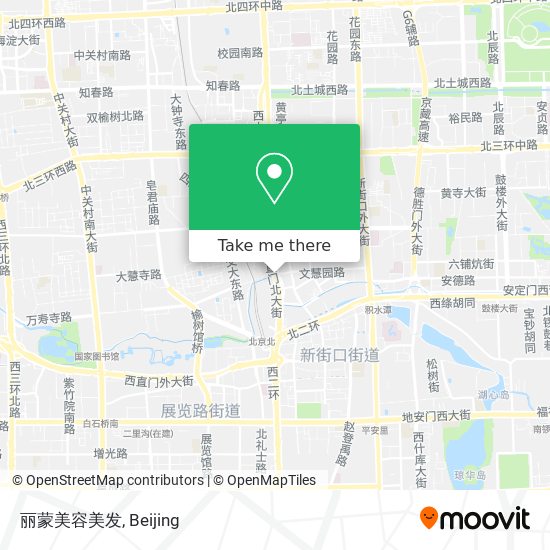 丽蒙美容美发 map
