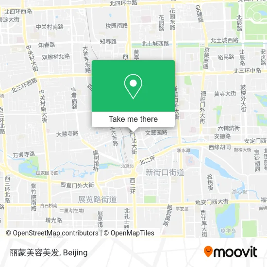 丽蒙美容美发 map