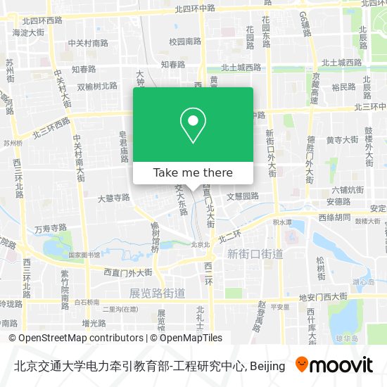 北京交通大学电力牵引教育部-工程研究中心 map