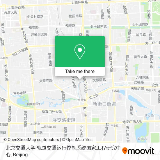 北京交通大学-轨道交通运行控制系统国家工程研究中心 map