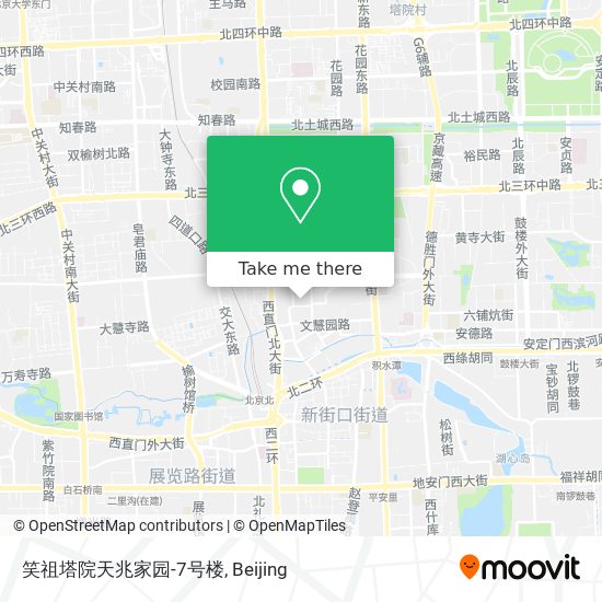 笑祖塔院天兆家园-7号楼 map